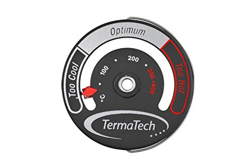 TermaTech Rauchrohr Thermometer mit Magnet von TermaTech