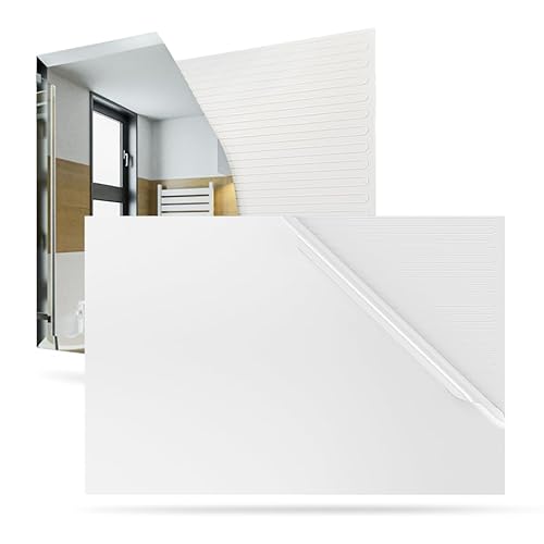 Termofol Heizfolie 230v unter Wandspiegel - Heizmatte Anti-Dampf fur Badezimmer - Badspiegel Heizung Elektrisch - Spiegelheizung Wandheizung Folie - Rechteckig - 70x90 cm(108W) von Termofol