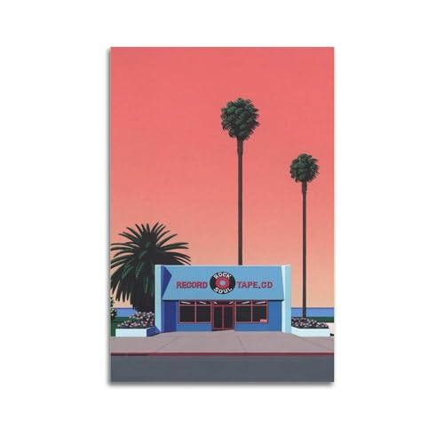 Terp Hiroshi Nagai2 Poster, Wandkunst, Poster, Geschenk für Freunde, Schlafzimmer, Wohnzimmer, Dekoration, modern, ästhetisch, ungerahmt, 60 x 90 cm von Terp