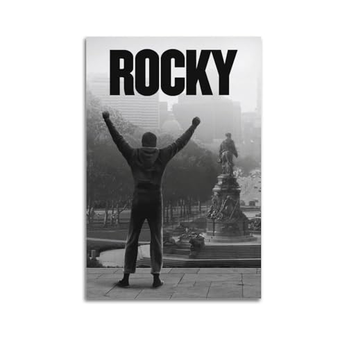 Terp Rocky Poster, Wandkunst, Poster, Geschenk für Freunde, Schlafzimmer, Wohnzimmer, Dekoration, modern, ästhetisch, ungerahmt, 20 x 30 cm von Terp