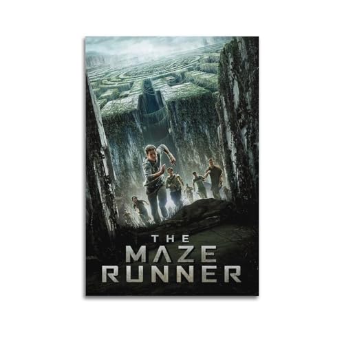 Terp The Maze Runner Poster, Wandkunst, Poster, Geschenk für Freunde, Schlafzimmer, Wohnzimmer, Dekoration, modern, ästhetisch, ungerahmt, 40 x 60 cm von Terp