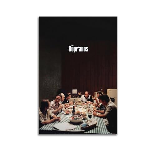 Terp The Sopranos Poster, Wandkunst, Poster, Geschenk für Freund, Schlafzimmer, Wohnzimmer, Dekoration, modern, ästhetisch, ungerahmt, Stil 5, 60 x 90 cm von Terp