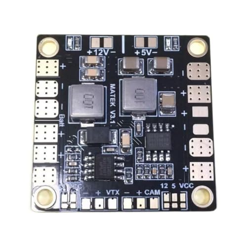 Terphadp Mini Power Hub Stromverteilerplatine PDB mit Dual BEC 5V/12V für FPV DIY RC Racing Drone Multicopter Quadcopter von Terphadp