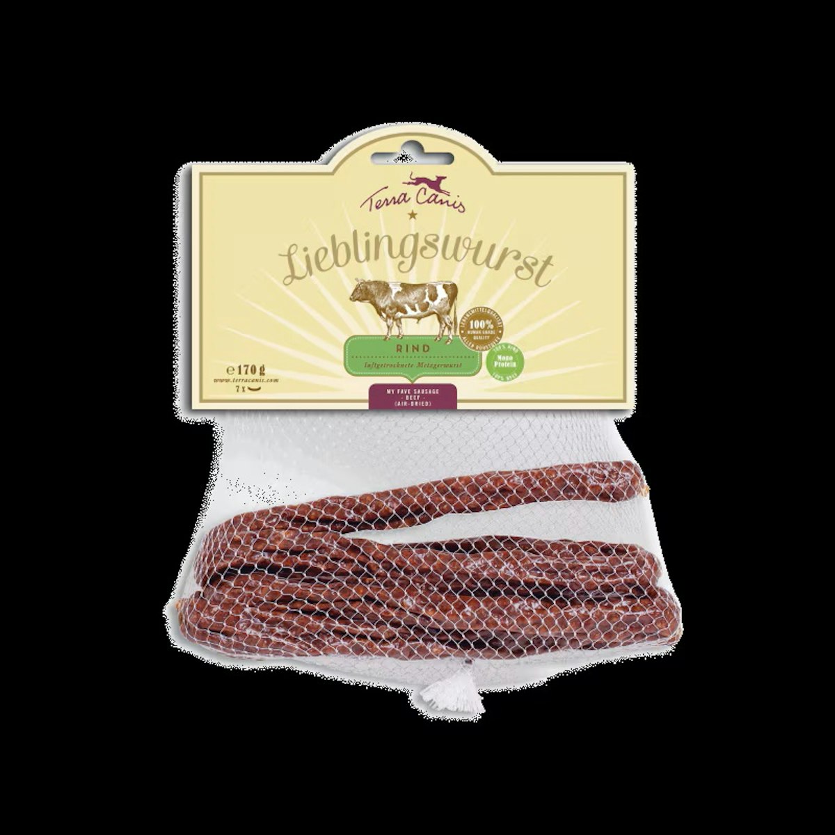 Terra Canis Lieblingswurst 170g Rind 170g Terra Canis Lieblingswurst 170g Rind 170g von Terra Canis