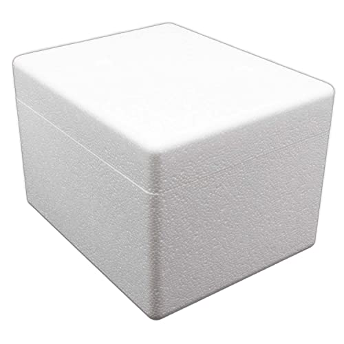 Styroporbox/Thermobox - 3,6 Liter - 26 x 21 x 18 cm/Wandstärke 3 cm - Styrobox Styroporbox/Thermobox - 3,6 Liter - 26 x 21 x 18 cm/Wandstärke 3 cm - Styrobox von Terra Exotica