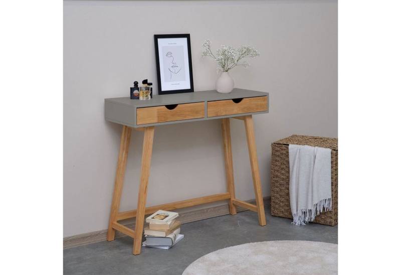 Konsolentisch Terra Home Konsolentisch Frya 90 cm, Grau, Grau von OTTO
