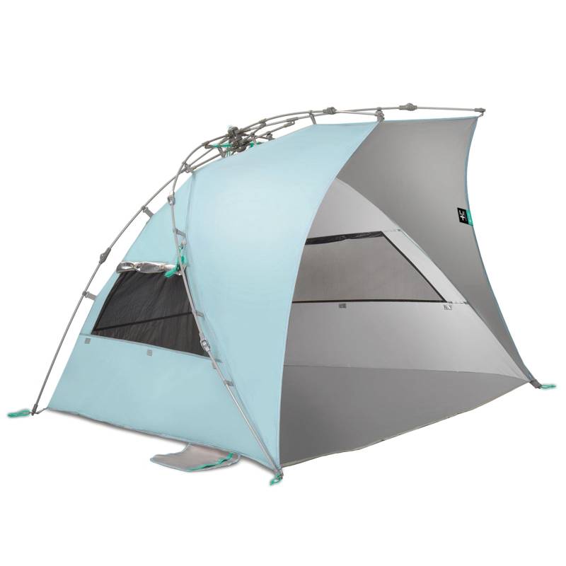 TERRA NATION Strandmuschel Reka Kohu rPET Automatik Sekunden Zelt UPF50 Recycelt von Terra Nation