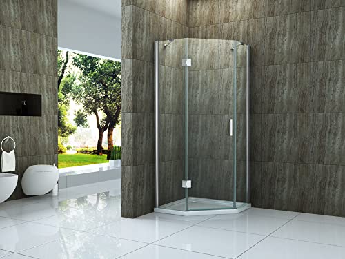 Fünfeck-Duschkabine NOOK 100 x 100 x 195 cm ohne Duschtasse Fünfeck-Duschkabine NOOK 100 x 100 x 195 cm ohne Duschtasse von Terra Trading GmbH