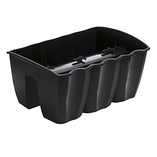 Kreher XL Balkontopf, Pflanzkasten, Geländer-Topf aus Kunststoff in Anthrazit Grau. Maße 39,3 x 27,8 x 20,1 H cm. Kreher XL Balkontopf, Pflanzkasten, Geländer-Topf aus Kunststoff in Anthrazit Grau. Maße 39,3 x 27,8 x 20,1 H cm. von Kreher
