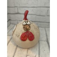 Huhn Gartenkeramik Gartendekoration von TerraCottageKeramik