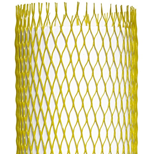Netzschutzschlauch, Oberflächenschutznetz ProtectaSleeve Standard, Ø 100-200mm, 50m gelb, zum Schutz von empfindlichen Gegenständen bei Transport und Lagerung von TerraGala