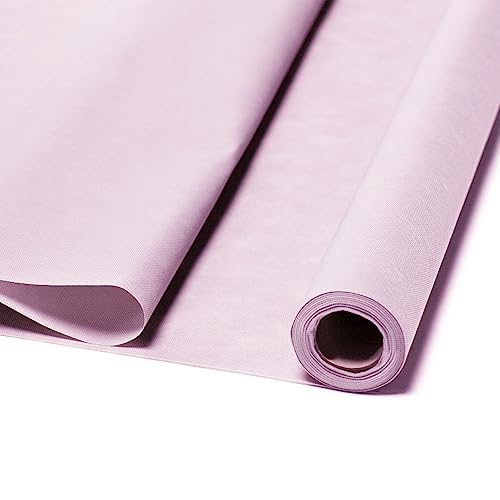 Premium Tischdecken aus Vlies, abwaschbar, leicht zuzuschneiden, mit Lotuseffekt (Lavendel, 1,2m x 10m) von TerraGala