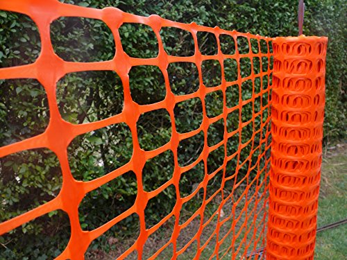 Warnzaun, Bauzaun, Absperrzaun Medium 140g/m², 1,8 x 50m, orange, zur Absicherung und Kennzeichnung von Baustellen, Gefahrenzonen, Loipen u.a. Warnzaun, Bauzaun, Absperrzaun Medium 140g/m², 1,8 x 50m, orange, zur Absicherung und Kennzeichnung von Baustellen, Gefahrenzonen, Loipen u.a. von TerraGala
