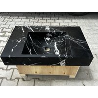 Schwarzes Marmor Waschbecken Schwarzes Marmor Waschbecken von TerraMarble
