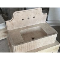 Travertin Marmor Waschbecken Travertin Marmor Waschbecken von TerraMarbleDesing