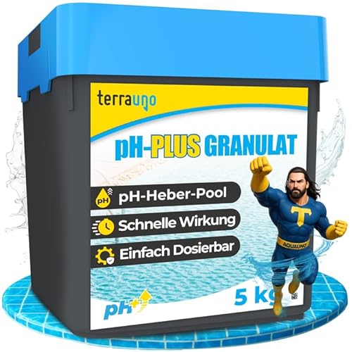 TerraUno pH Plus Granulat 10 kg, pH Heber Pool, schnelllöslich zur punktgenauen pH-Anhebung & Wasserqualitätsverbesserung, Poolpflege TerraUno pH Plus Granulat 10 kg, pH Heber Pool, schnelllöslich zur punktgenauen pH-Anhebung & Wasserqualitätsverbesserung, Poolpflege von TerraUno