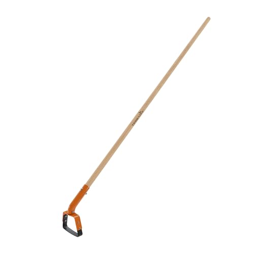 Terradix® - das Original - Pendelhacke 140mm Arbeitsbreite - für Beete und Wege - ergonomisch Unkraut entfernen schnell und kraftsparend - doppelte Klinge aus gehärtetem Werkzeugstahl (mit Stiel) von Terradix