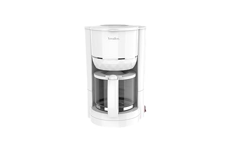 Terraillon - DIAMANT WEIß - Elektrische Filterkaffeemaschine – Glaskanne – 980 W – Fassungsvermögen 1,25 l – Warmhaltefunktion – Wasserstandsanzeige – Tropfschutz – Reliefbasis mit Diamant-Effekt Terraillon - DIAMANT WEIß - Elektrische Filterkaffeemaschine – Glaskanne – 980 W – Fassungsvermögen 1,25 l – Warmhaltefunktion – Wasserstandsanzeige – Tropfschutz – Reliefbasis mit Diamant-Effekt von Terraillon