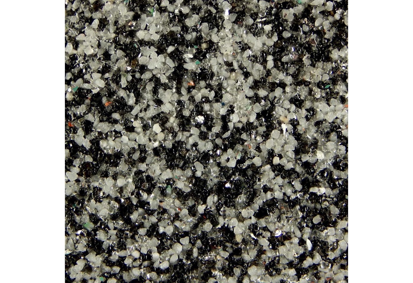 Terralith® Kunstharzputz »Buntsteinputz Mosaikputz 2mm -15 kg- T83« (Eimer, Verarbeitungsfertig) Dekorationsputz aus Marmor-Granulat bzw. eingefärbter Körnung mit einem Reinacrylat als Bindemittel von Terralith®