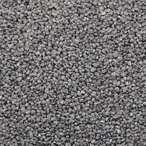 Terralith Buntsteinputz 15kg in grau, Sockelputz für Innen und Außen mit Reinacrylat Bindemittel aus Naturstein, 1-2mm Körnung (T28) von Terralith