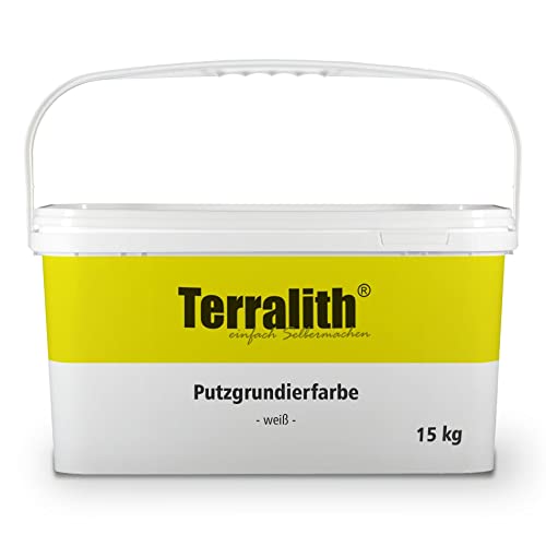 Terralith Putzgrundierfarbe weiß -15 kg- von Terralith