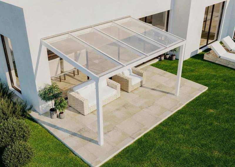 Terrando Terrassendach Terrassenüberdachung Classic, BxT: 400x250 cm von Terrando
