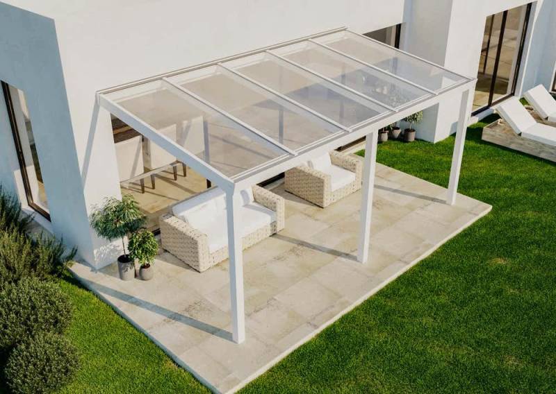 Terrando Terrassendach Terrassenüberdachung Classic, BxT: 500x250 cm von Terrando