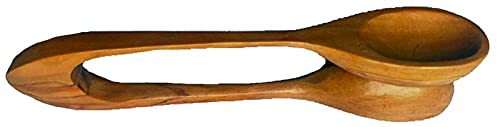 Terrapin Trading Ltd Ethische Musical Holzloffel Traditionelle Rhythmusinstrument Trommel Folk Maraca von Terrapin Trading