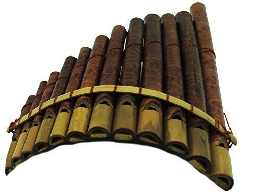Terrapin Trading FAIR Trade INDONESISCHE Bambus PANPIPES Harmonica Pfanne Rohre LUK15 von Terrapin Trading