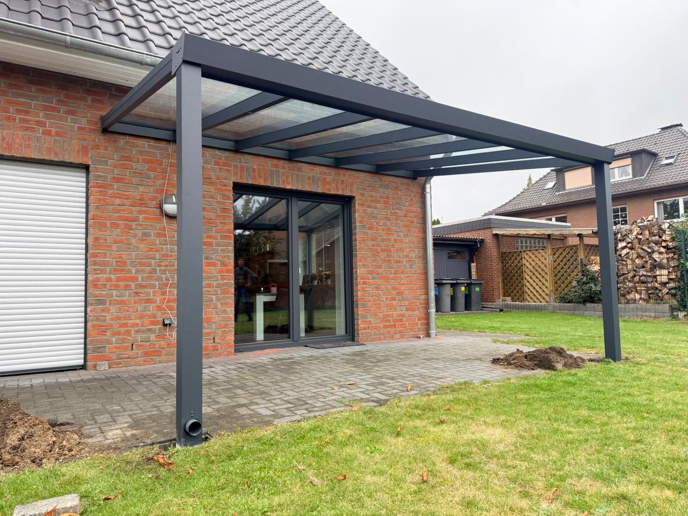 Terrasse2000 Terrassendach Terrassendach Alu Stegplatte Barcelona, in verschiedenen Größen, BxT: 300x300 cm, Bedachung Doppelstegplatten Terrasse2000 Terrassendach Terrassendach Alu Stegplatte Barcelona, in verschiedenen Größen, BxT: 300x300 cm, Bedachung Doppelstegplatten von Terrasse2000