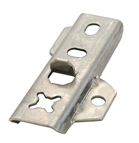 DILA 2 / 17 mm Universal Terrassenverbinder-Set | Edelstahl| Terrassenbefestigung (400 Stk.) von Terrassenmontage