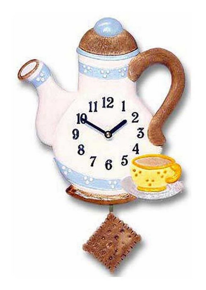 Terrastudio Wanduhr Küchenwanduhr Pendeluhr Kaffeekanne - Terrastudio Modell: 03.2302.00 Terrastudio Wanduhr Küchenwanduhr Pendeluhr Kaffeekanne - Terrastudio Modell: 03.2302.00 von Terrastudio