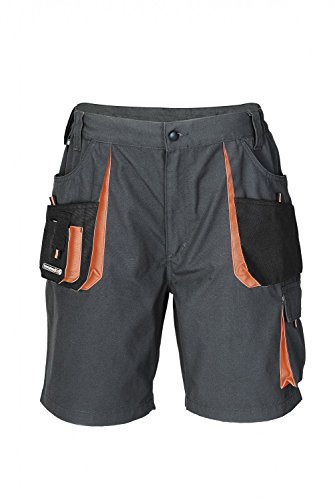 Herren Shorts dunkelgrau/schwarz/orange Größe 48 von Terratrend Job