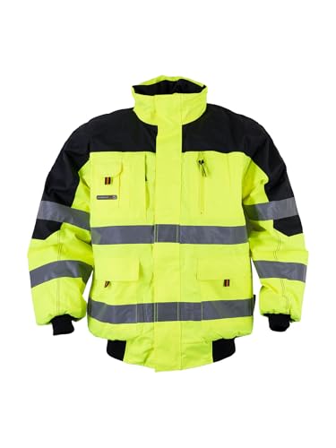 Terratrend Job 4629-4XL-9000 Herren Pilotenjacke, Gelb, Größe 4XL von Terratrend Job
