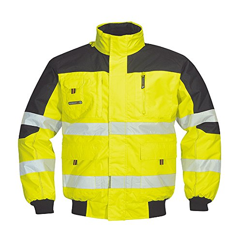 Terratrend Job 4629-6XL-9000 Herren Pilotenjacke, Gelb, Größe 6XL von Terratrend Job