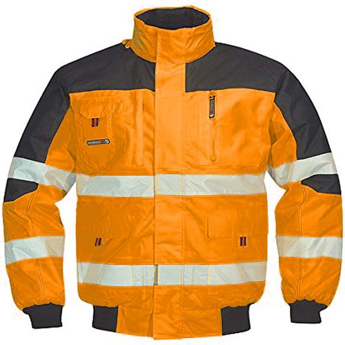 Terratrend Job 4629-l-5100 Größe L Herren Pilot Jacke – Orange von Terratrend Job