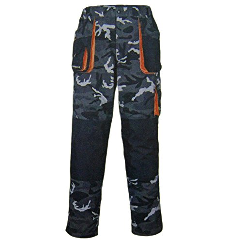Terratrend Bundhose Arbeitshose Camouflage Arbeitskleidung Gr. 56-58 Job 3230, Größe:56 von Terratrend