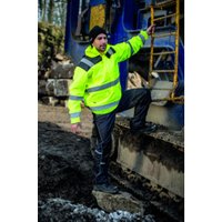Terratrend Job Piloten-Warnschutzjacke gelb Größe L von Terrax