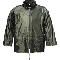 Terratrend Rainforce Regenjacke oliv Größe 2XL von Terrax