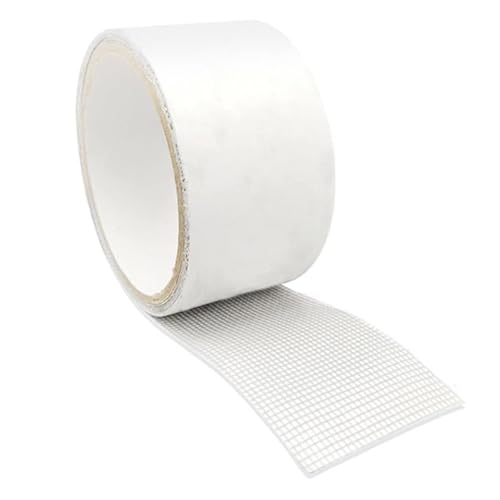 Superstarkes Klebeband zur Reparatur von Moskitonetzen Löchern oder Schuppen 5 cm x 2 Meter erhältlich in 3 Farben (5 x 200 cm, Weiß) von Terryshop74
