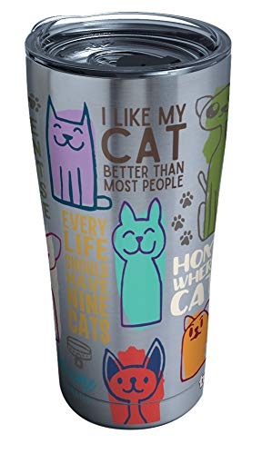 Tervis 20 oz Stainless Tumbler - Cat Sayings von Tervis