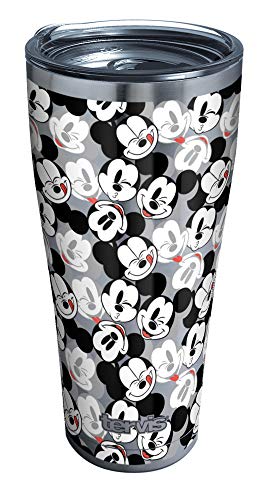 Tervis Disney Mickey Expressions Thermobecher, 3-wandig, 880 ml, Edelstahl von Tervis