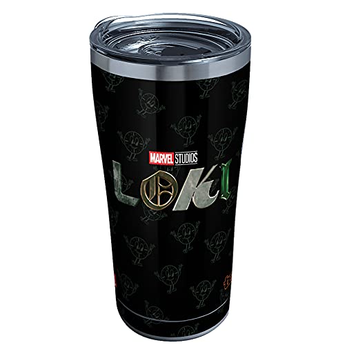 Tervis Marvel Loki Variant Thermobecher, 3-wandig, isoliert, hält Getränke kalt und heiß, 590 ml Legacy, Edelstahl, 1 Stück (1 Stück) von Tervis