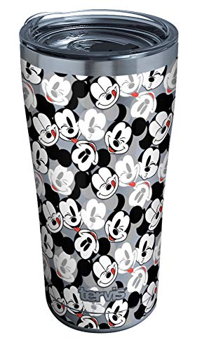 Tervis Mickey Expressions Isolierbecher für Getränke kalt und heiß, 590 ml, Edelstahl von Tervis