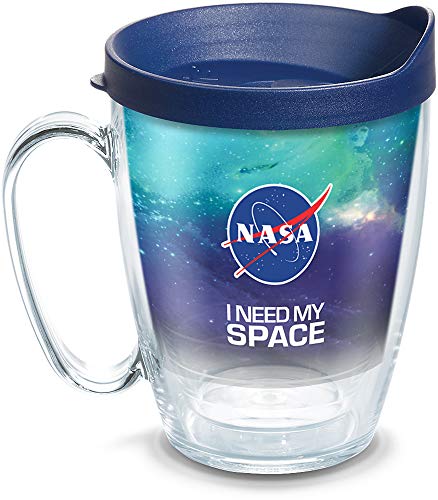 Tervis NASA I Need My Space Made in USA doppelwandiger Isolierbecher Reisebecher hält Getränke kalt und heiß, 473 ml, klassisch von Tervis