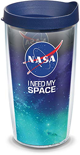 Tervis NASA I Need My Space Made in USA Doppelwandiger isolierter Becher hält Getränke kalt und heiß, 473 ml, klassisch von Tervis