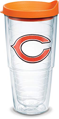 Tervis NFL Becher mit Deckel NFL Chicago Bears 24oz farblos von Tervis
