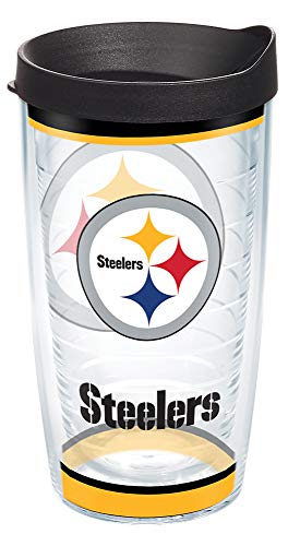 Tervis NFL Pittsburgh Steelers Isolierbecher 16oz Klar - Tritan Tervis NFL Pittsburgh Steelers Isolierbecher 16oz Klar - Tritan von Tervis