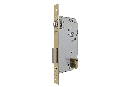 Tesa 2036 - Einsteckschloss 60 mm Eisen Messing von Tesa Assa Abloy