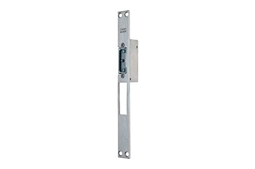 Tesa Assa Abloy Standard-Schloss, CERAUDLGI, elektrischer Türschloss, automatischer Haken mit manueller Entriegelung, rostfreier Edelstahl, Frente LG von Tesa Assa Abloy